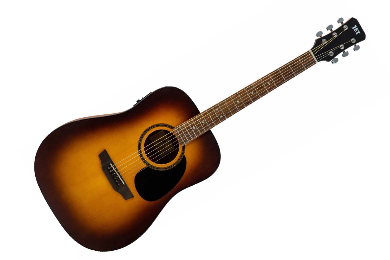 Электроакустическая гитара JET JDE-255 SSB - Гитара электроакустическая - фото 1