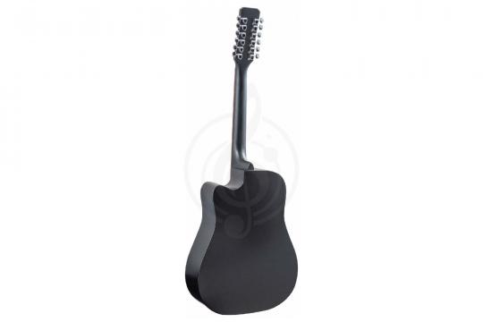 Электроакустическая гитара JET JDEC-255/12 BKS - Гитара электроакустическая - фото 5