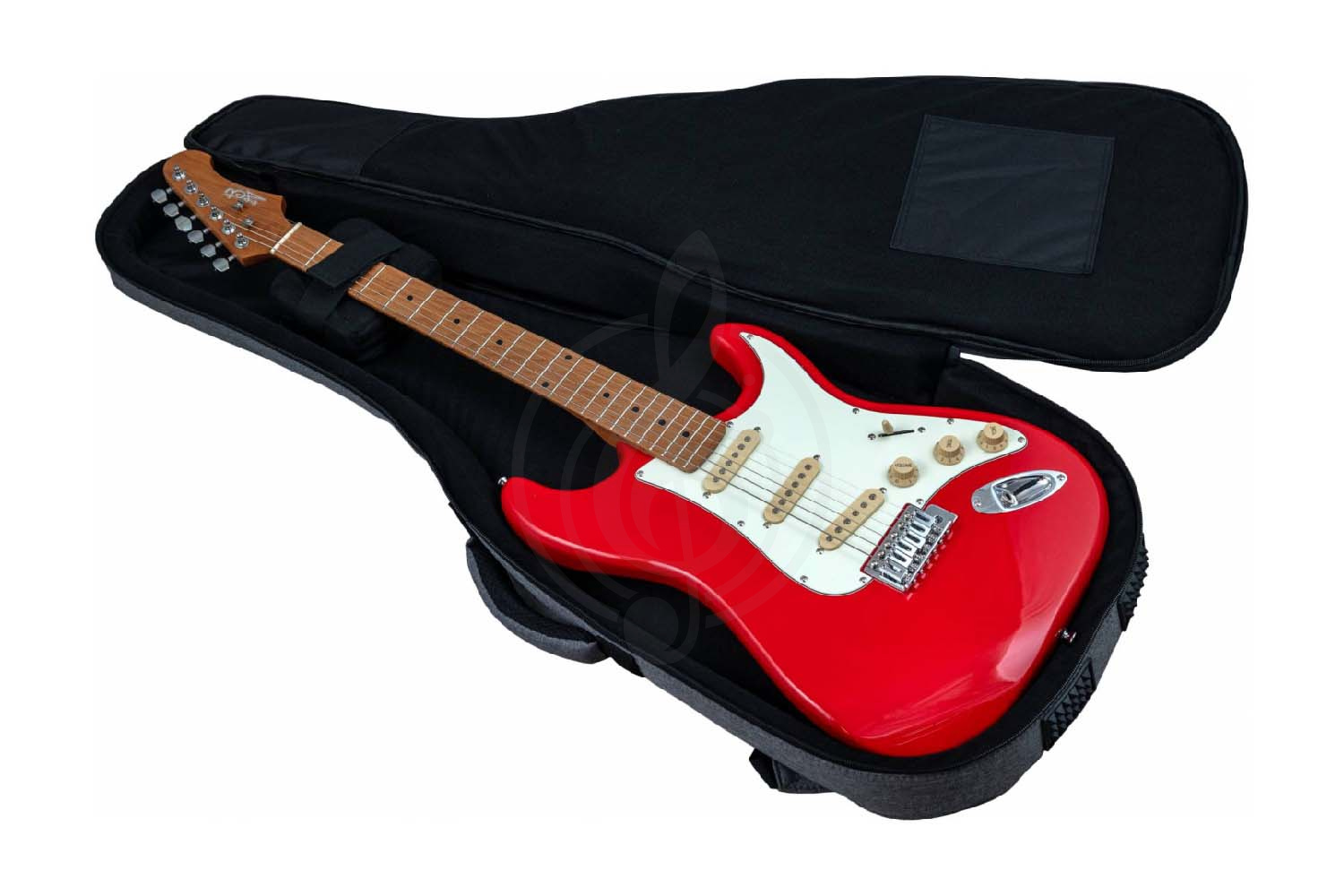 Чехол для электрогитары JET JG-30 GY - Чехол для электрогитары - фото 4