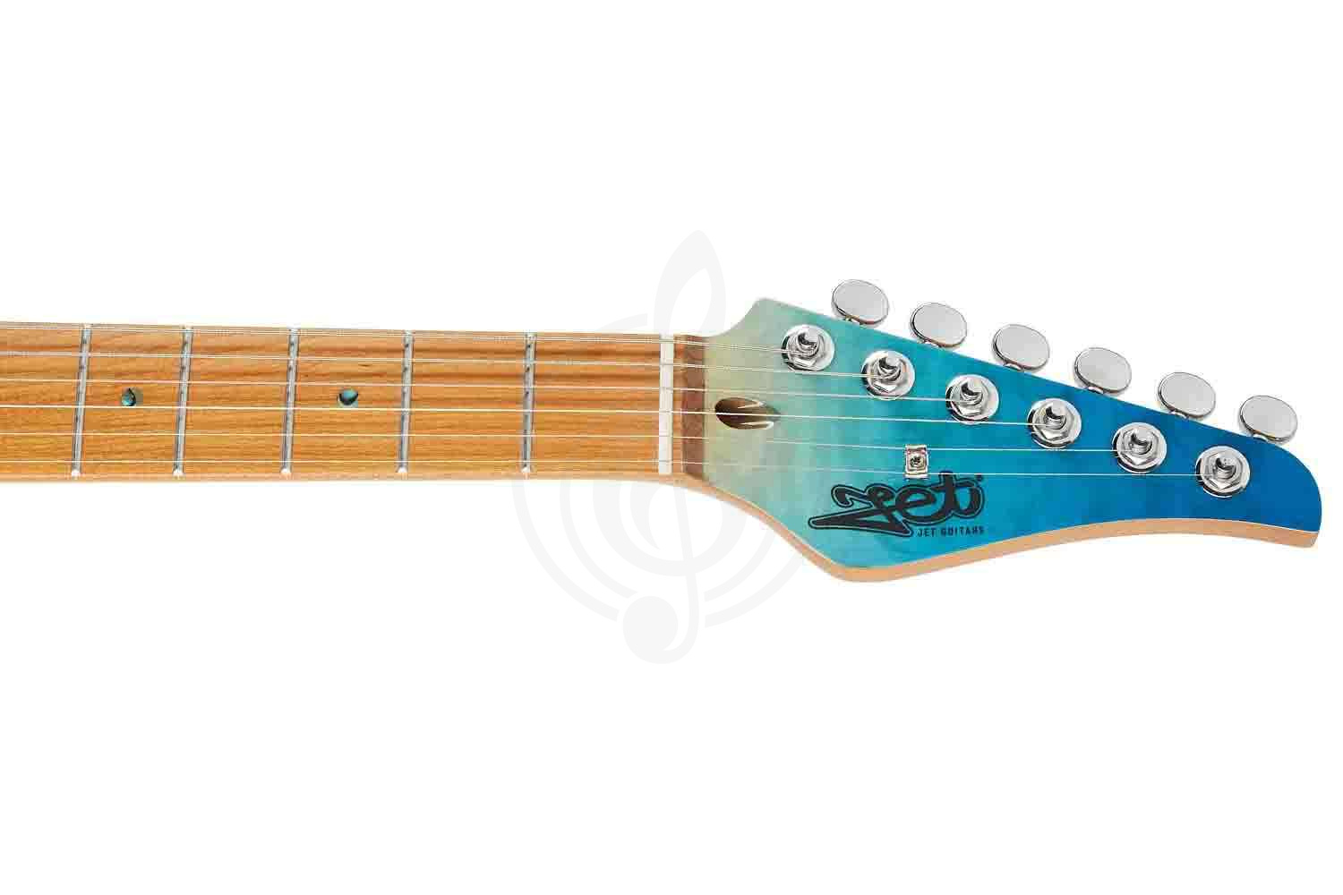 Электрогитара Stratocaster JET JS-1000 Q TBL - Электрогитара - фото 4