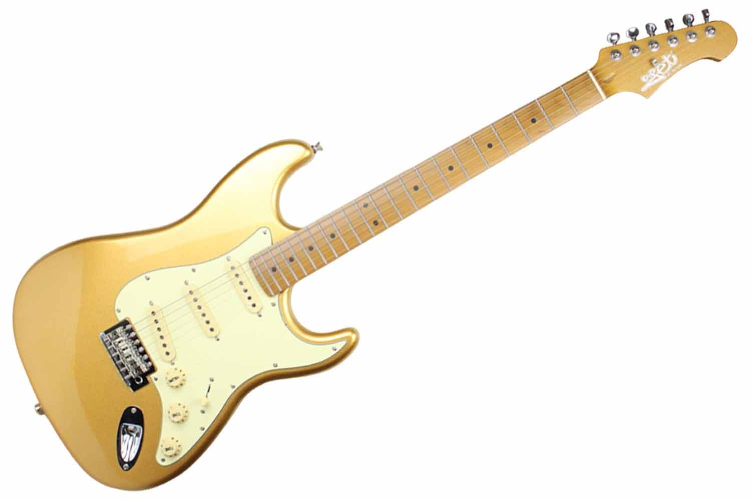 Электрогитара Stratocaster JET JS-300 GD - Электрогитара - фото 1