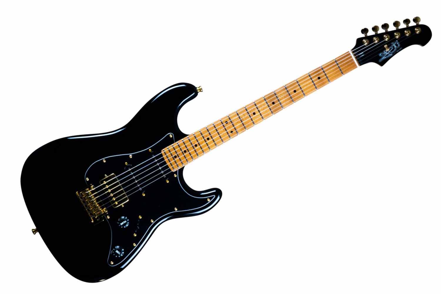 Электрогитара Stratocaster JET JS-400 BK G - Электрогитара - фото 1