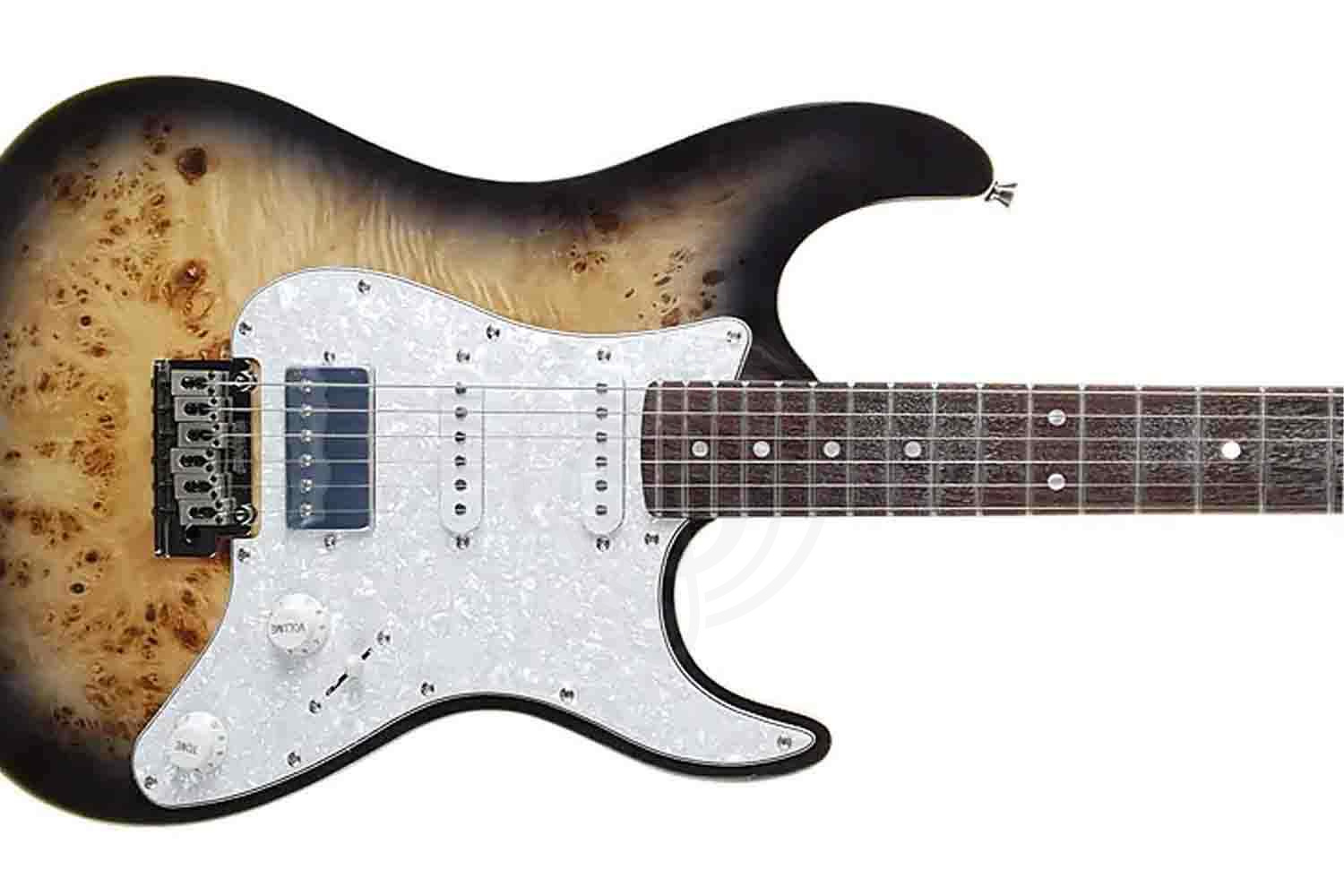 Электрогитара Stratocaster JET JS-450Q TBR - Электрогитара - фото 5