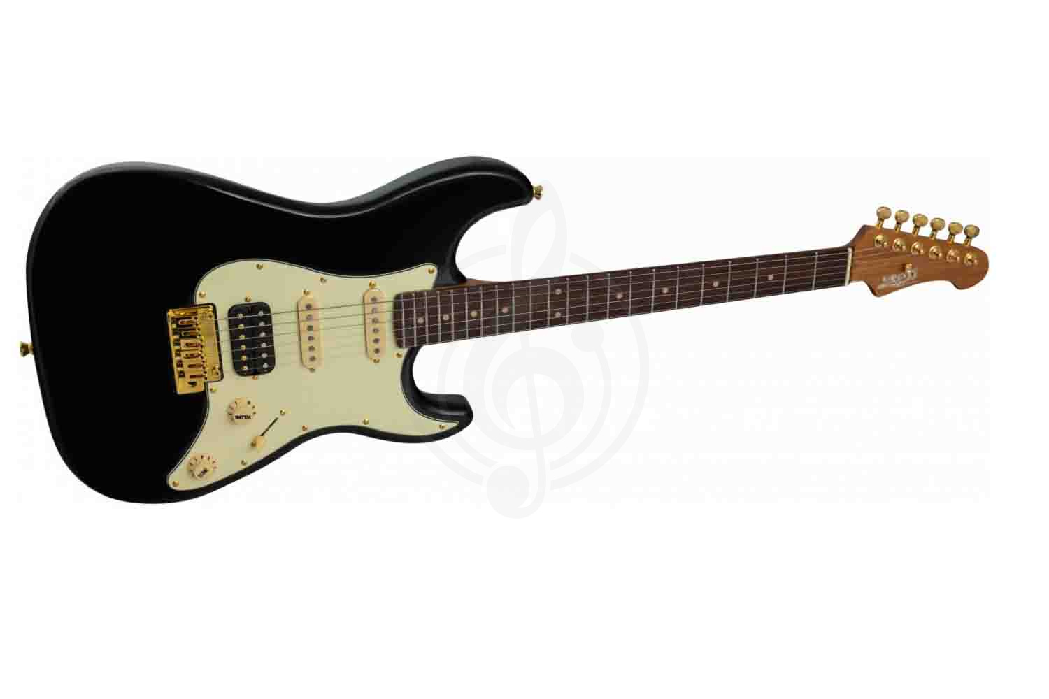 Электрогитара Stratocaster JET JS-480 BK G - Электрогитара - фото 9