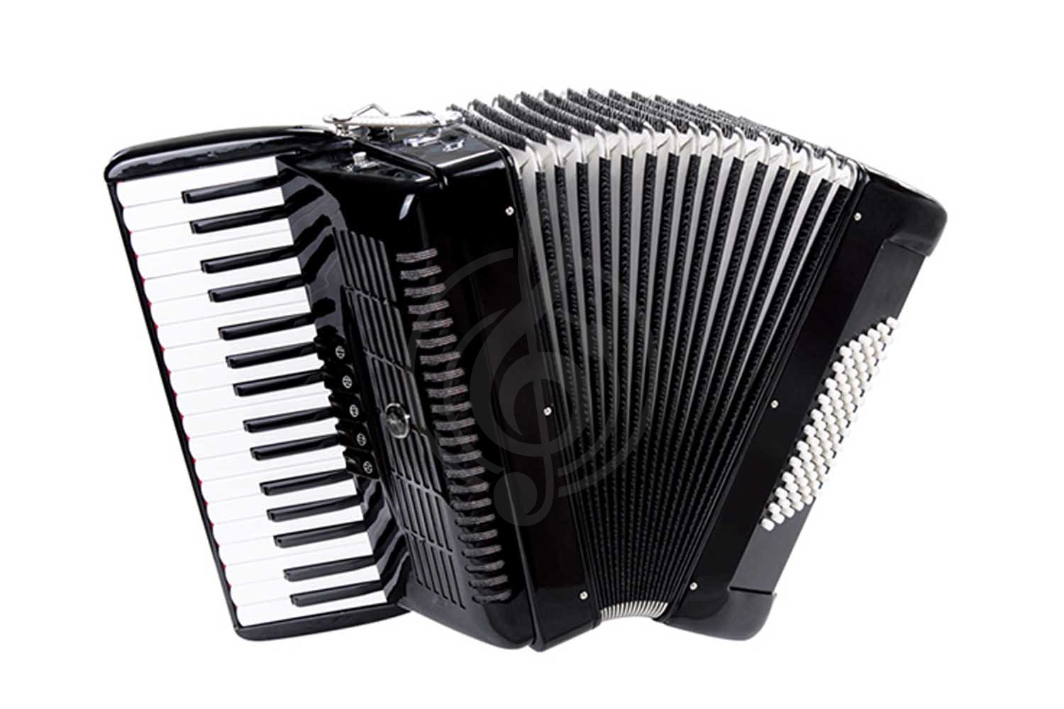 Аккордеон 3/4 JH2011D-B Аккордеон 34/60/5, черный, с футляром, Aurus - фото 1