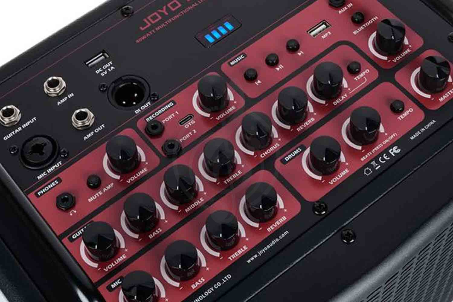 Комбоусилитель для акустической гитары Joyo BSK-40-BK - Комбоусилитель для акустической гитары, 40Вт - фото 2