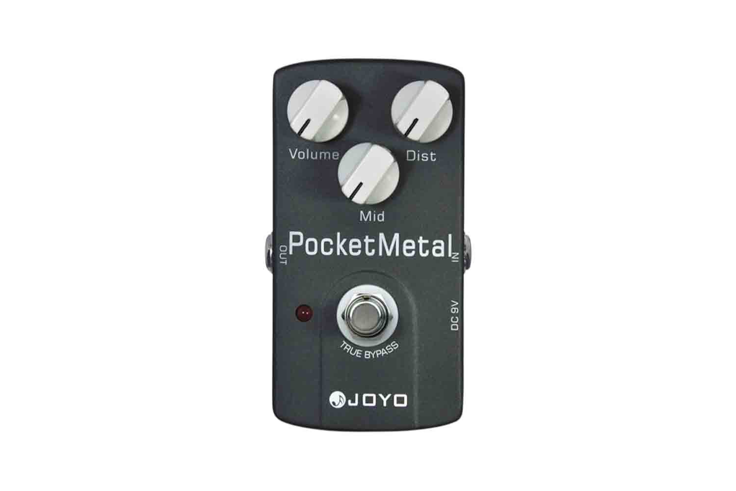 Педаль эффектов для электрогитары Joyo JF-35-Pocket-Metal-Dist - Педаль эффектов - фото 1