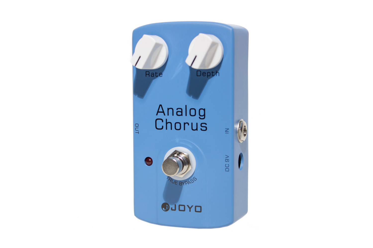 Педаль эффектов для электрогитары JOYO JF-37 Analog Chorus эффект гитарный аналоговый хорус на ПЗС - фото 1