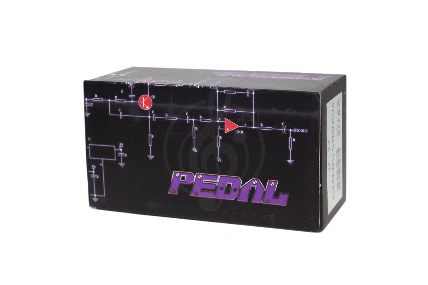 Педаль эффектов для электрогитары JOYO JF-37 Analog Chorus эффект гитарный аналоговый хорус на ПЗС - фото 2