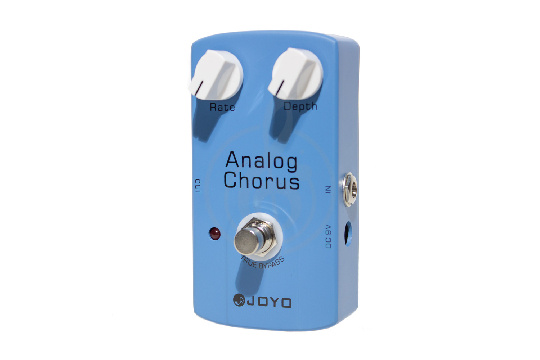 Педаль эффектов для электрогитары JOYO JF-37 Analog Chorus эффект гитарный аналоговый хорус на ПЗС - фото 1