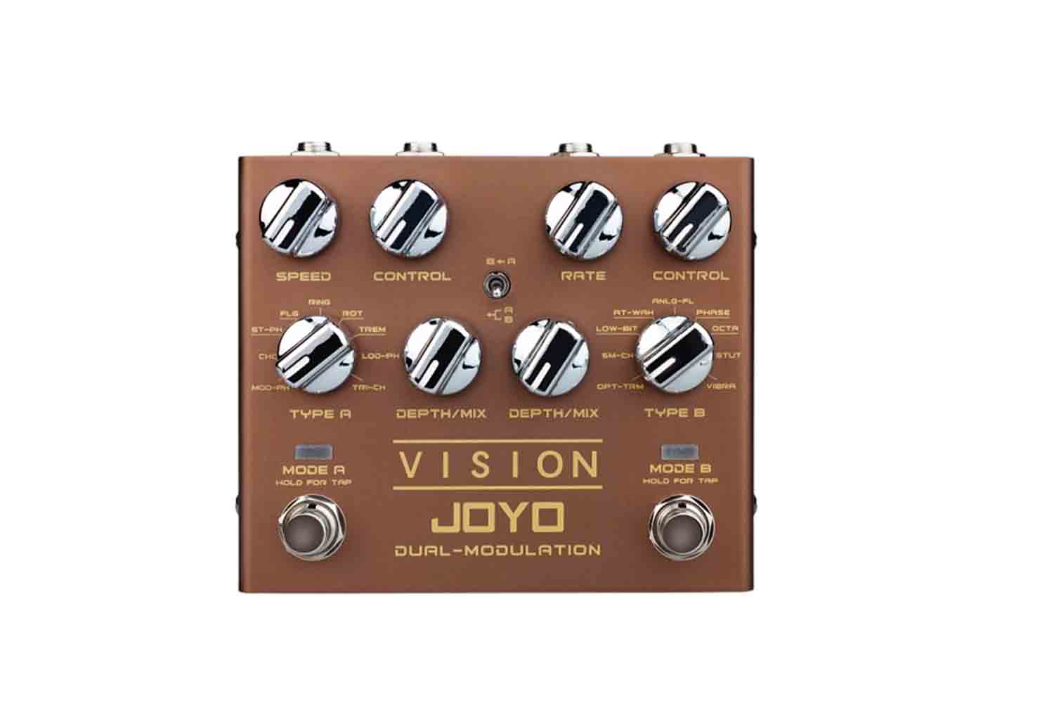 Педаль эффектов для электрогитары Joyo R-09-VISION-MODULATE - Педаль эффектов - фото 1
