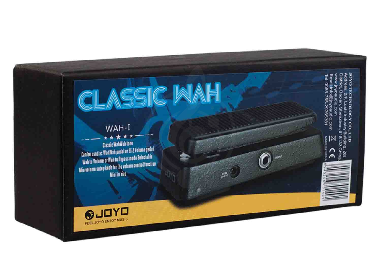 Педаль эффектов для электрогитары Joyo WAH-I-CLASSIC - Педаль эффектов - фото 7