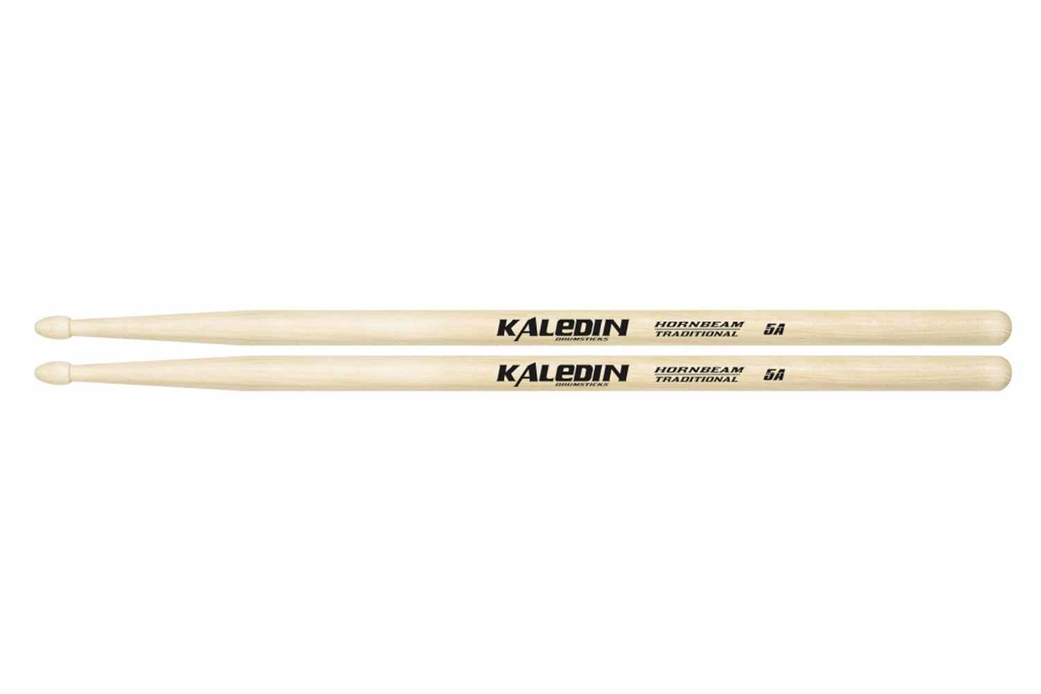 Барабанные палочки Kaledin Drumsticks 7KLHB5A 5A Барабанные палочки, граб, деревянный наконечник - фото 1