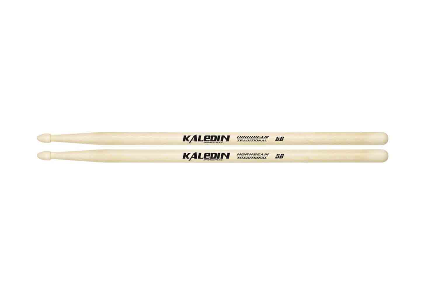 Барабанные палочки Kaledin Drumsticks 7KLHB5B 5B Барабанные палочки, граб, деревянный наконечник - фото 1