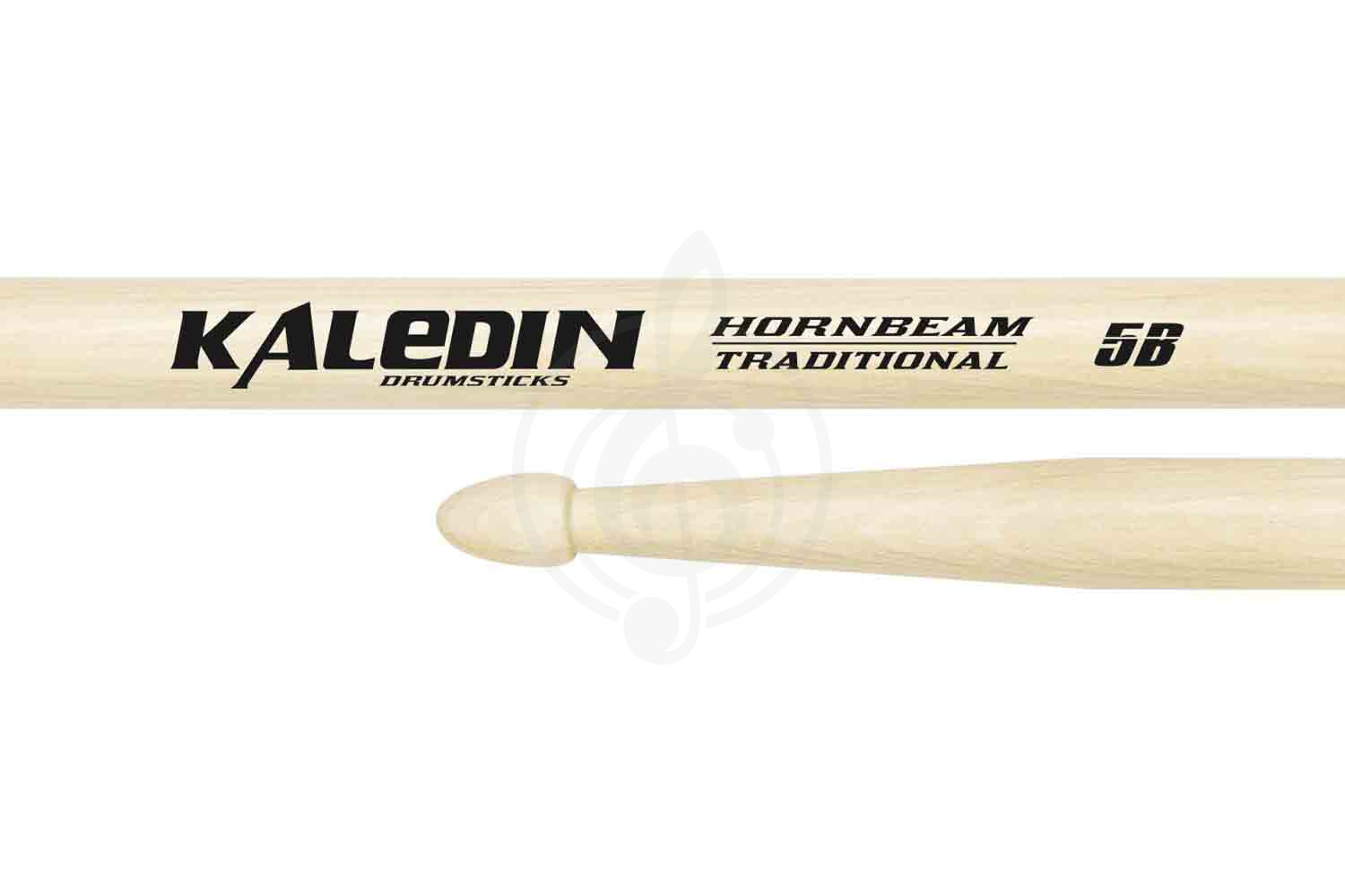 Барабанные палочки Kaledin Drumsticks 7KLHB5B 5B Барабанные палочки, граб, деревянный наконечник - фото 2