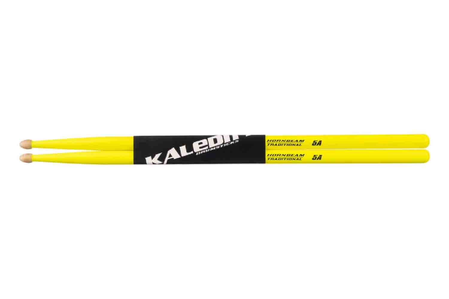 Барабанные палочки Kaledin Drumsticks 7KLHBYL5A Yellow 5A - Барабанные палочки - фото 1