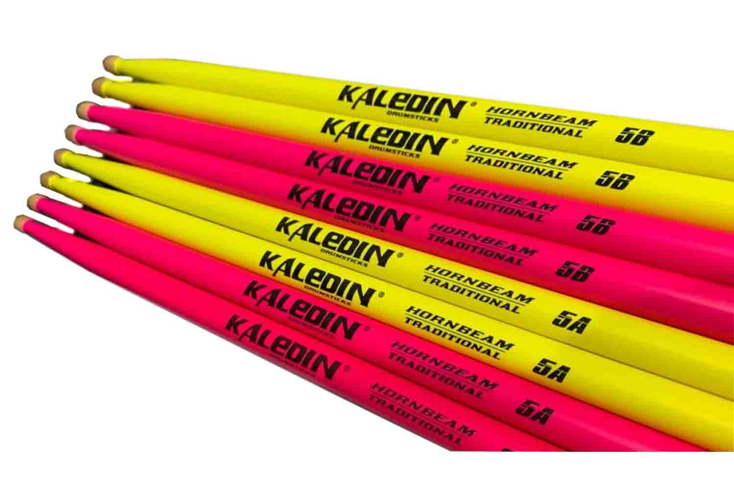 Барабанные палочки Kaledin Drumsticks 7KLHBYL5B Yellow 5B - Барабанные палочки - фото 1