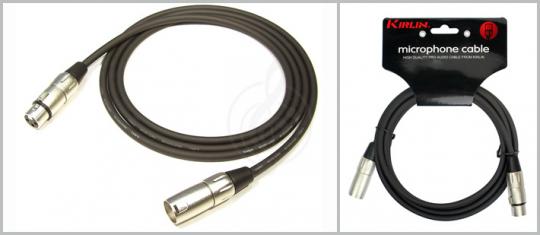 XLR-XLR микрофонный кабель Kirlin MP-280-2 Кабель микрофонный XLR<=>XLR 2м - фото 2