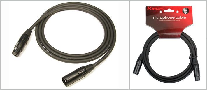 XLR-XLR микрофонный кабель Kirlin MPC-270-10 Кабель микрофонный 10м XLR<=>XLR - фото 1