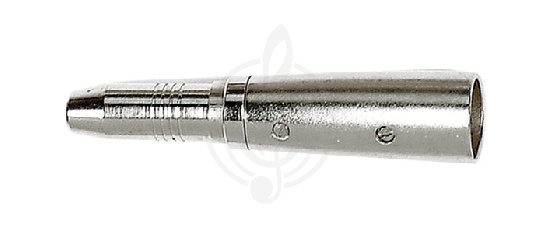 Переходник XLR Jack Kirlin X-3105 - разъем соединительный. Переходник XLR папа - Джек 6,3 мама - фото 1