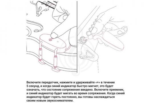 Звукосниматель для скрипки KNA VV-Wi - Звукосниматель для скрипки/альта - фото 6