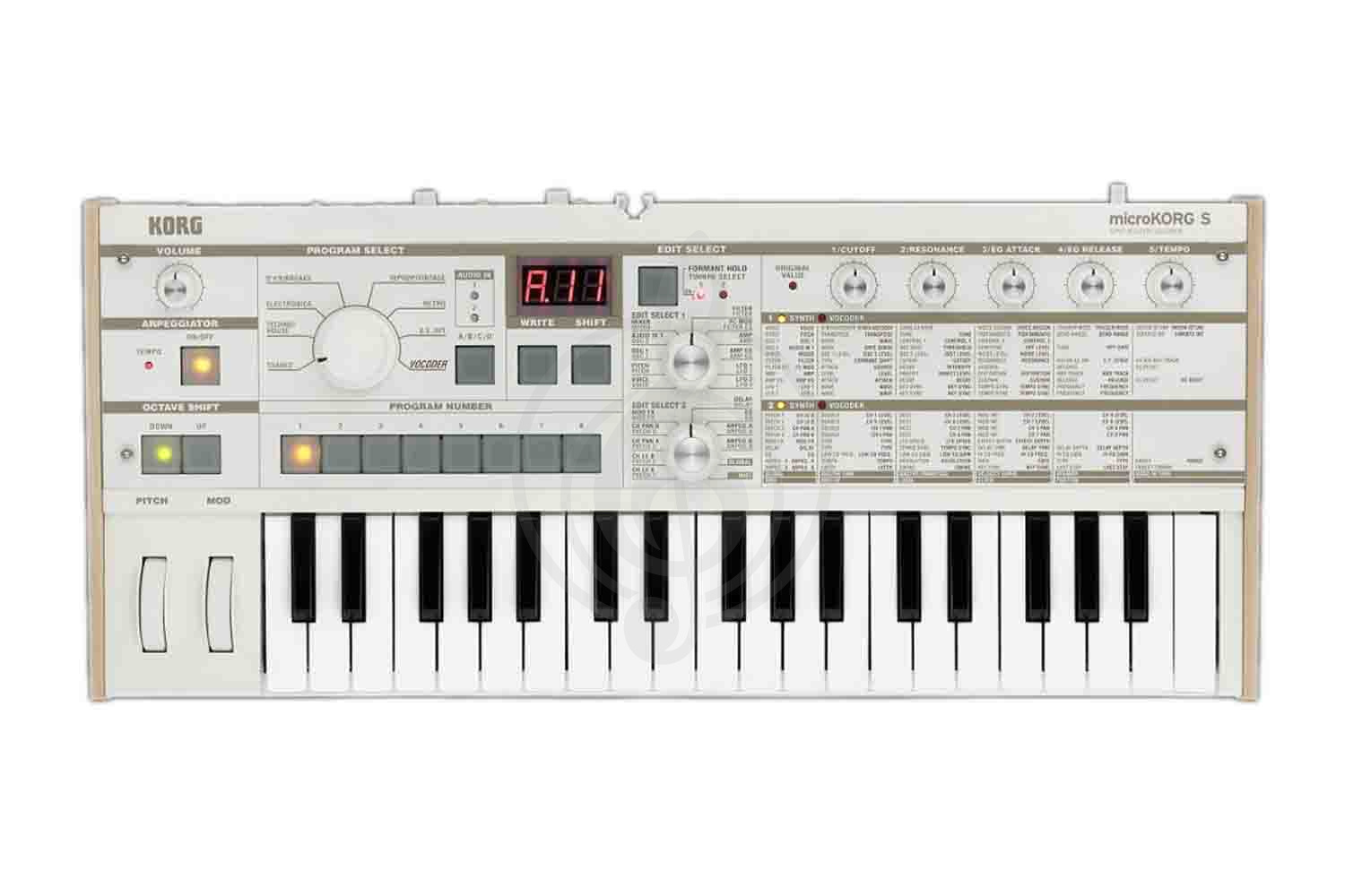 Аналоговый синтезатор KORG microKORG S MK-1S - аналоговый синтезатор - фото 1