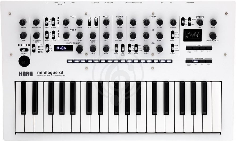 Гибридный синтезатор KORG minilogue xd PW - Гибридный синтезатор - фото 1