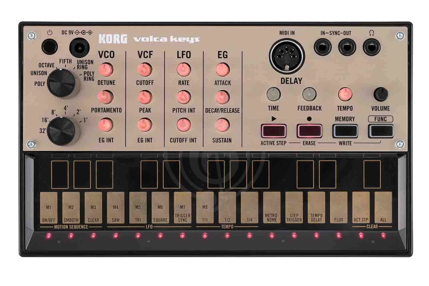 Грувбокс KORG volca keys - Аналоговый грувбокс - синтезатор - фото 1