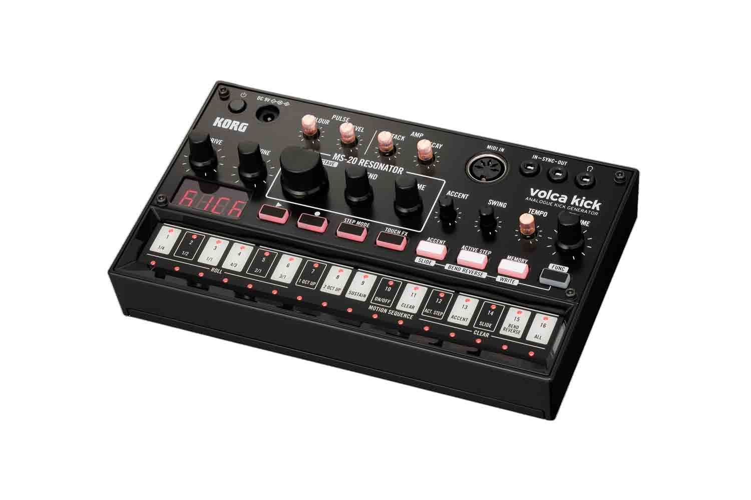 Драм-машина KORG volca kick - Аналоговый синтезатор - фото 1