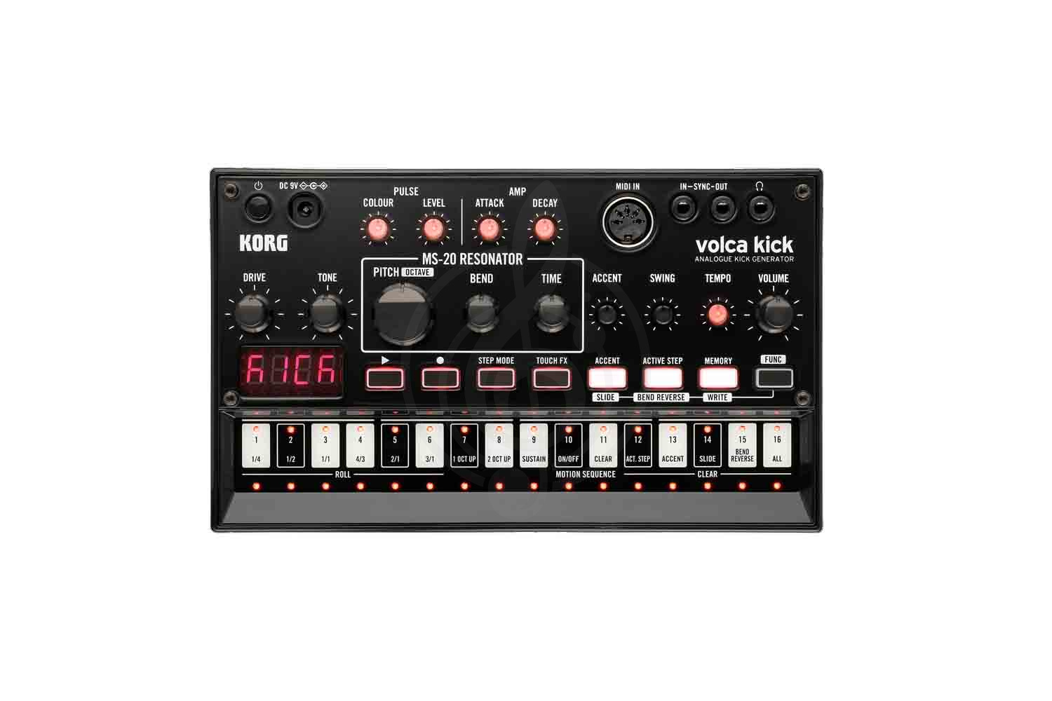 Драм-машина KORG volca kick - Аналоговый синтезатор - фото 2