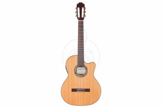 Классическая гитара 4/4 Kremona F65CW-TLR-w/bag Fiesta Performer Series - Классическая гитара со звукоснимателем - фото 3