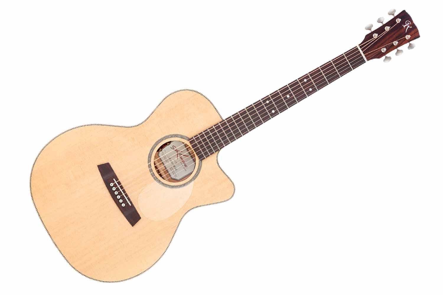 Электроакустическая гитара Kremona M25E-w/case Steel-String Series - Электроакустическая гитара - фото 1