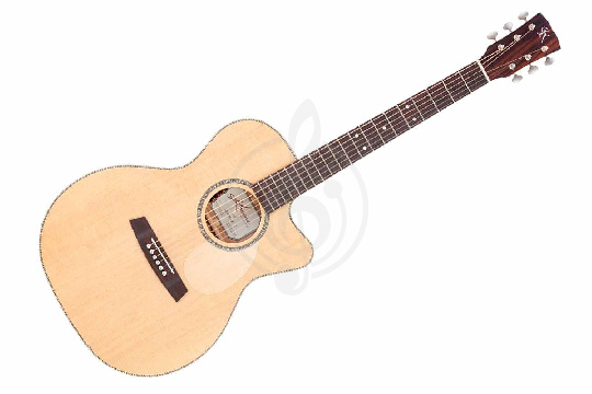 Электроакустическая гитара Kremona M25E-w/case Steel-String Series - Электроакустическая гитара - фото 1