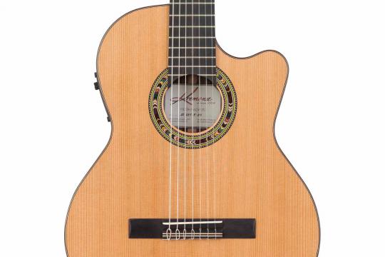 Классическая гитара 4/4 Kremona Verea-VA-w/bag Performer Series - Классическая гитара со звукоснимателем - фото 19