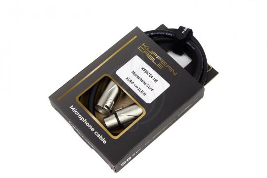 Инструментальный кабель KUPFERN KFMC04 1M- Шнур микрофонный XLR мама-XLR папа - фото 4