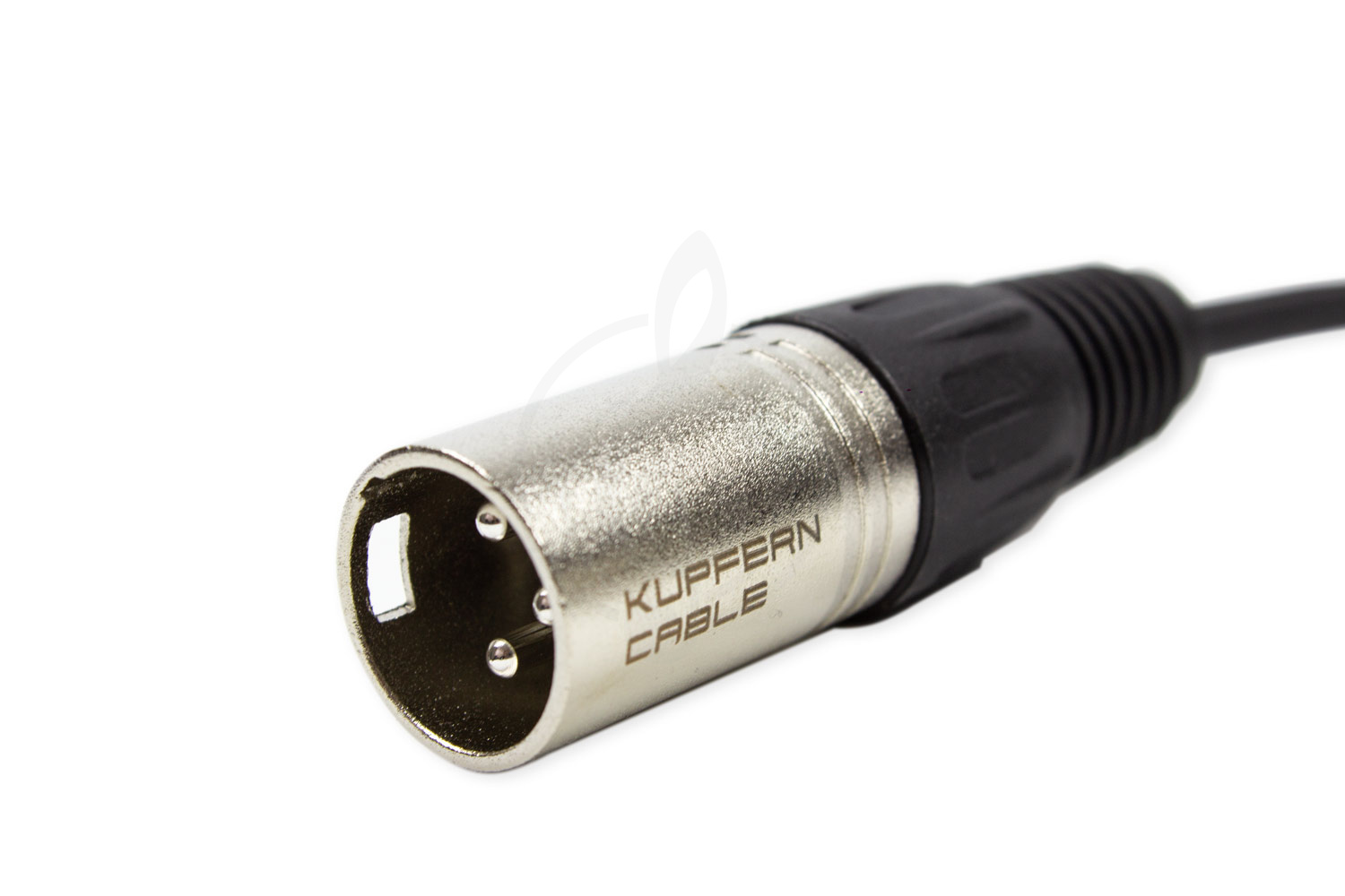 XLR-Jack микрофонный кабель KUPFERN KFMC09 3M - Шнур аудиобалансный Jack 1/4 stereo папа- XLR папа - фото 6