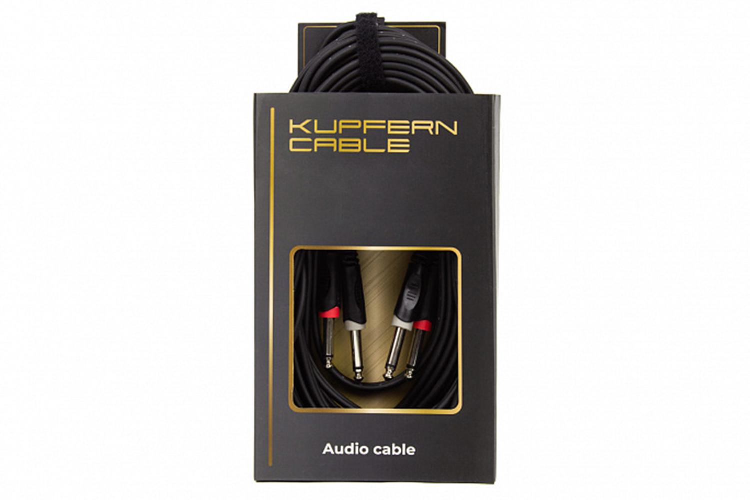 Спикерный кабель KUPFERN KFSC10 10M спикерный кабель 10 м, JACK 1/4" <=> JACK 1/4" - фото 1