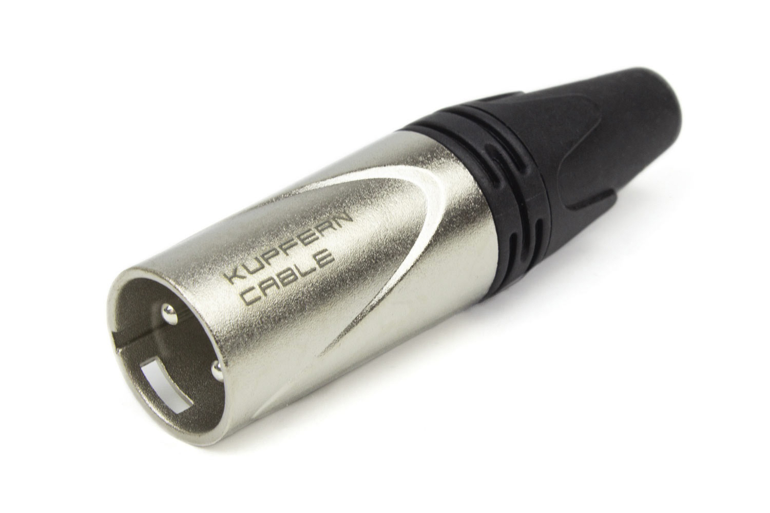 Разъем XLR KUPFERN KYLA204 - Разъем XLR male 3-х контактный - фото 1