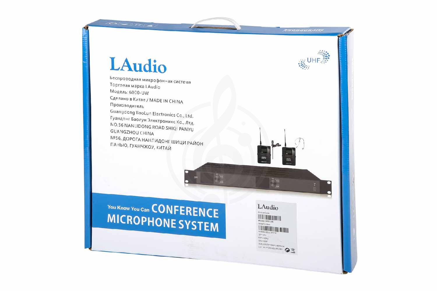 Радиосистема с головным микрофоном LAudio 6000-UW - Радиосистема - фото 2