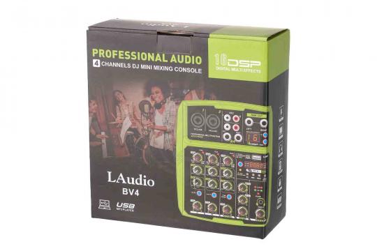 Аналоговый микшер LAudio BV4 - Микшерный пульт, 4 канала - фото 5