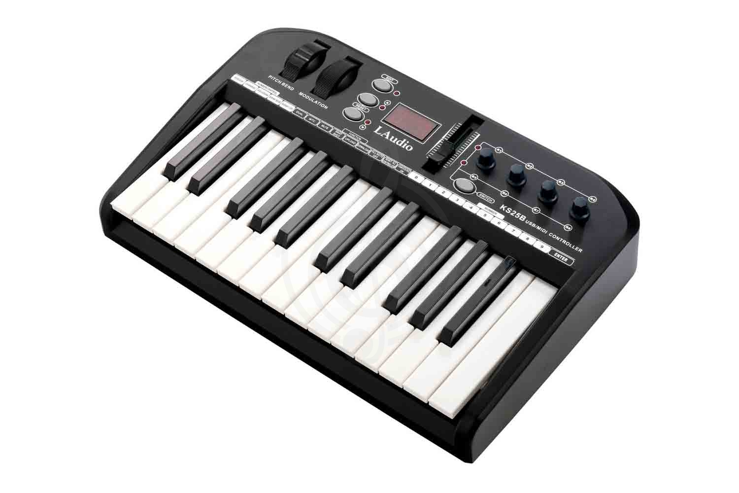 MIDI-контроллер LAudio KS25B - MIDI-контроллер, 25 клавиш - фото 4
