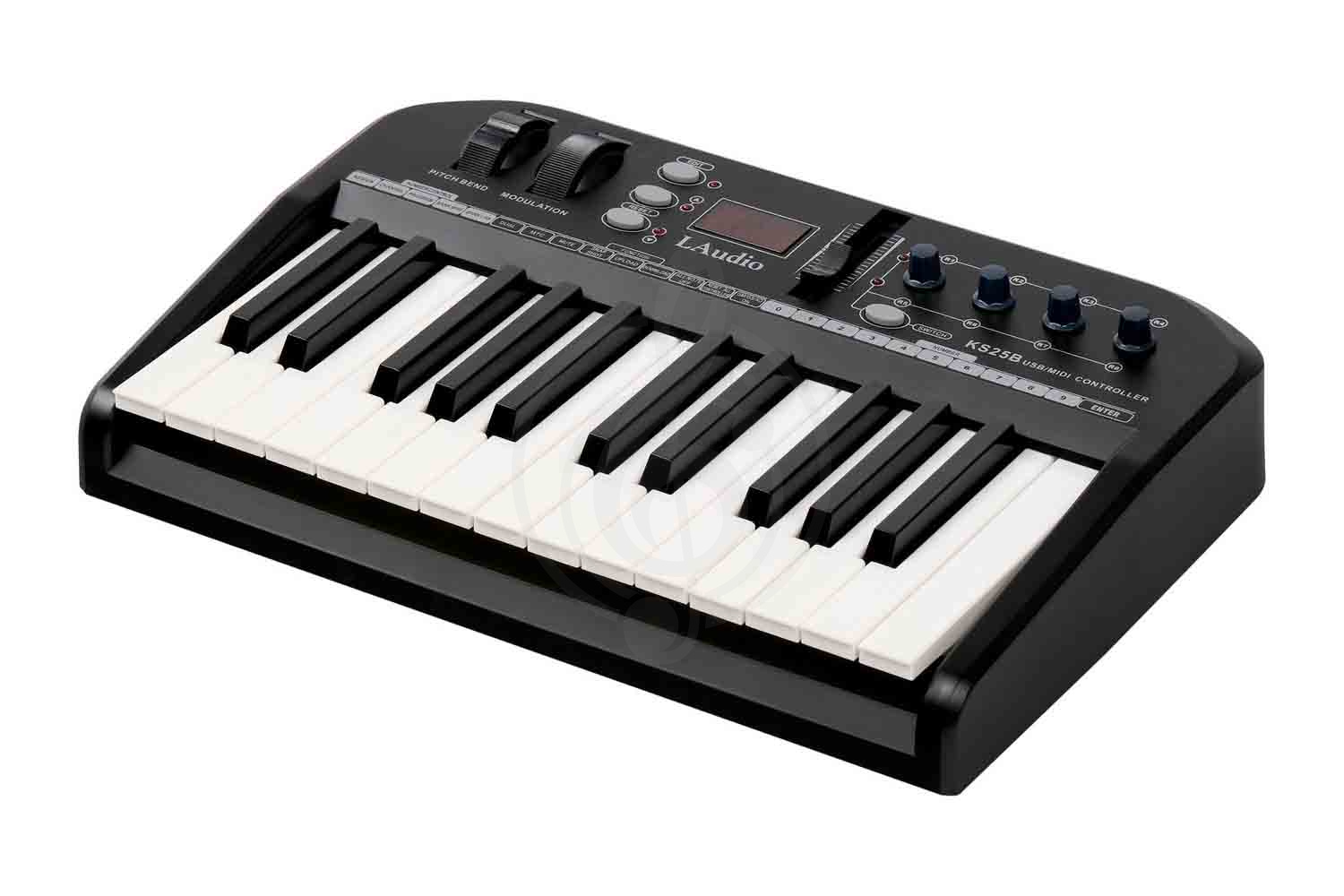 MIDI-контроллер LAudio KS25B - MIDI-контроллер, 25 клавиш - фото 5