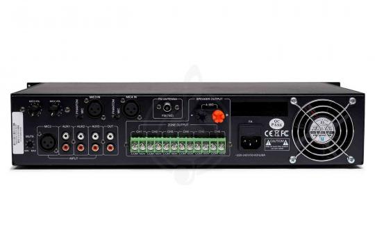 Радиоузел LAudio LAM6250UB - Усилитель мощности трансляционный - фото 5
