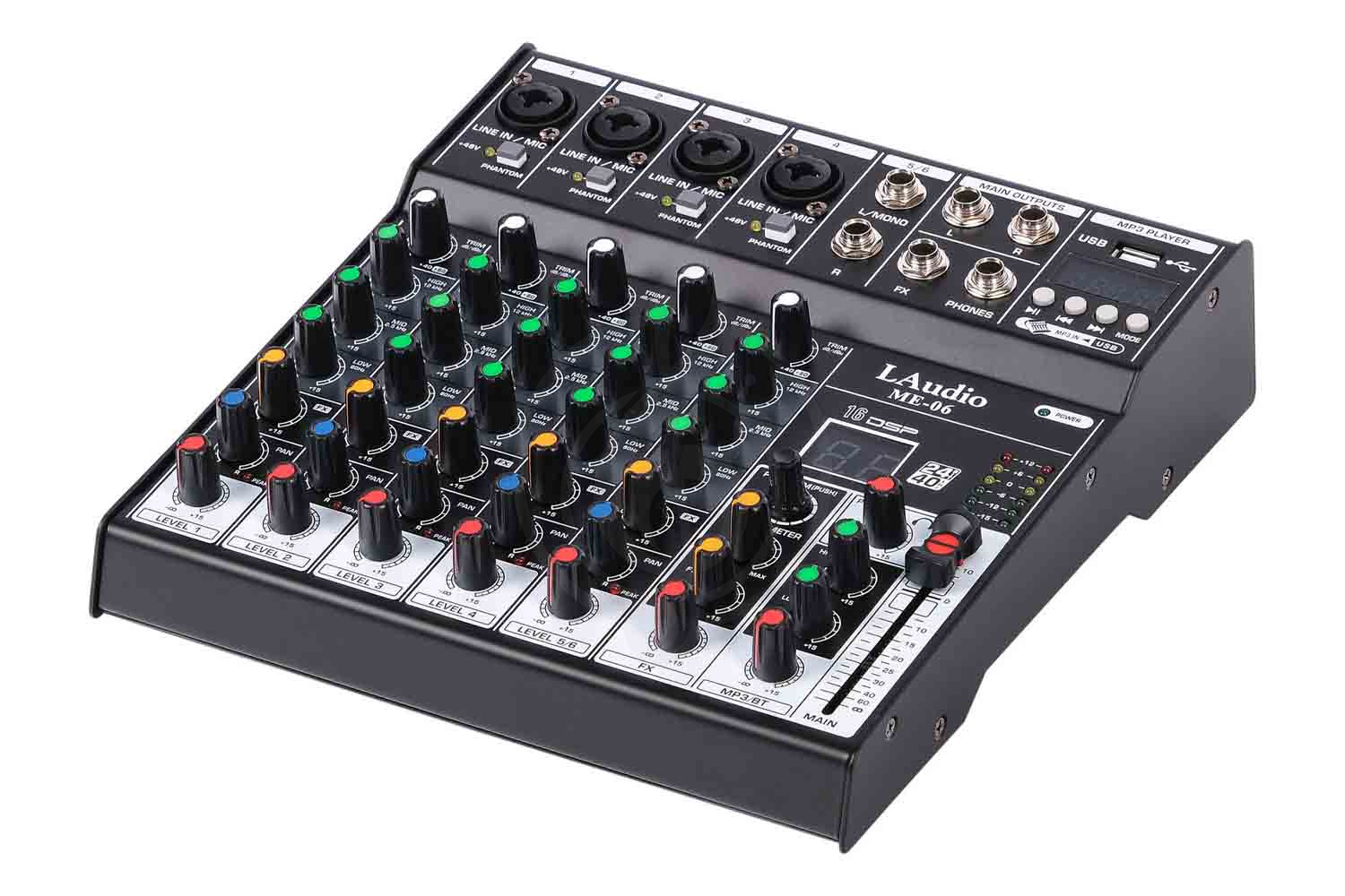 Аналоговый микшер LAudio ME-06 - Микшерный пульт - фото 5