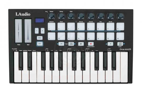 MIDI-контроллер LAudio ORCA-MINI25 - MIDI-контроллер, 25 клавиш - фото 7