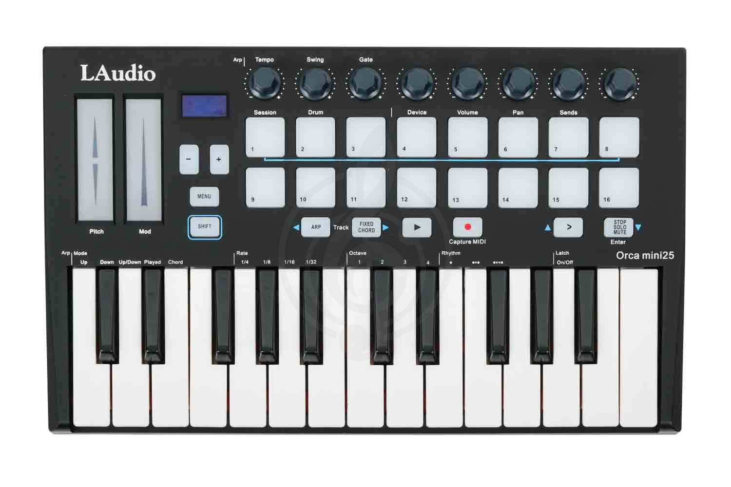 MIDI-контроллер LAudio ORCA-MINI25 - MIDI-контроллер, 25 клавиш - фото 7