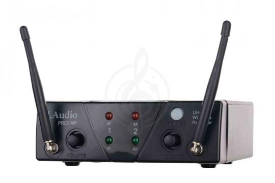 Радиосистема с ручным передатчиком LAudio PRO2-MP - Двухканальная радиосистема с ручным передатчиком и петличкой - фото 6