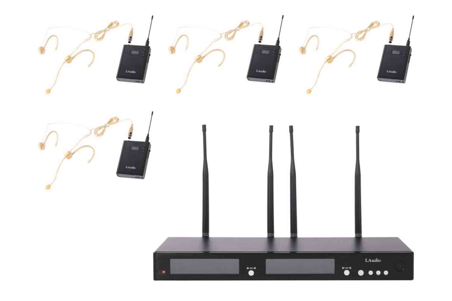 Радиосистема с головным микрофоном LAudio RWS-4BHS - Беспроводная микрофонная система - фото 1