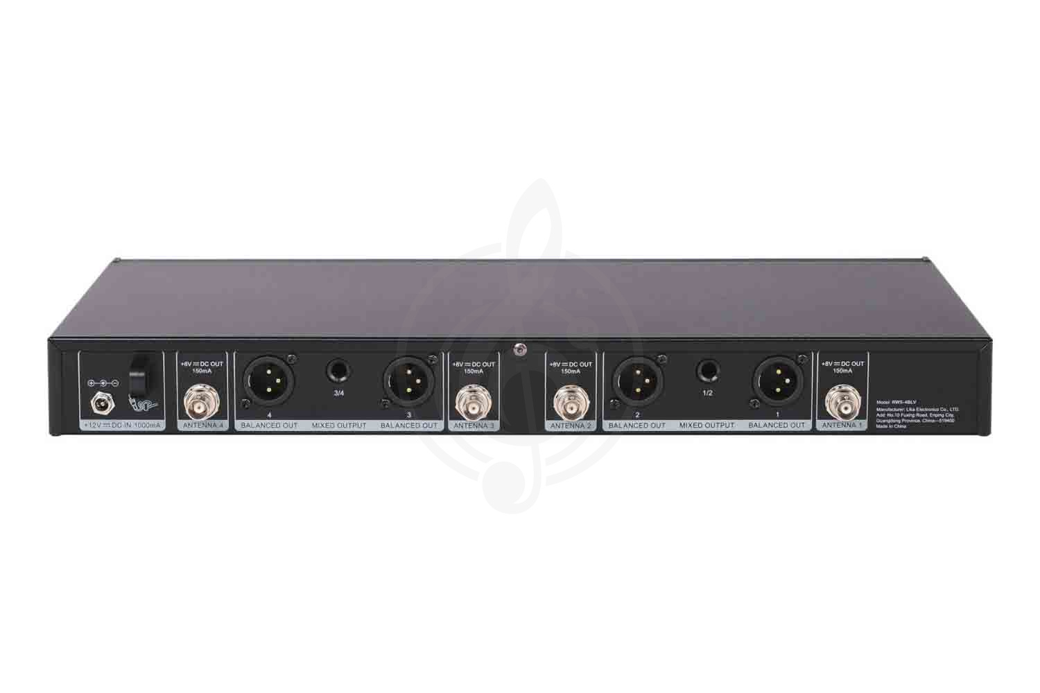 Радиосистема с петличным микрофоном LAudio RWS-4BLV - Беспроводная микрофонная система - фото 8