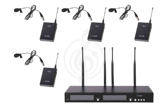 LAudio RWS-4BLV - Беспроводная микрофонная система - фото 1 Радиосистема с петличным микрофоном LAudio RWS-4BLV - Беспроводная микрофонная система - фото 1